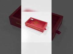 Lainnya Kotak Tipe Custom Paper Drawer Karton Pembungkusan Hadiah Kotak dengan jendela PVC transparan