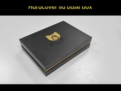 Kotak Kemasan Hadiah Hitam Kecil Kotak Hadiah Rigid Ring Tag Cufflink