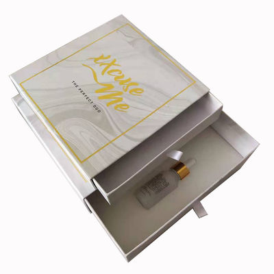 Slide Drawer Spray Dropper Botol Kotak Kemasan Kotak Kemasan Set Hadiah Kosmetik