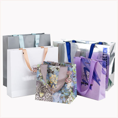 OEM Pakaian Kain Sepatu Tas Kertas Custom Tas Belanja Mewah