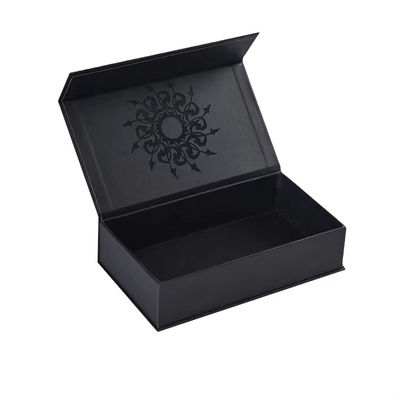 Custom Magnetic Book Shape Box Perfume Bottle Packing Paper Gift Box for Whole Sale Dengan Jendela PVC