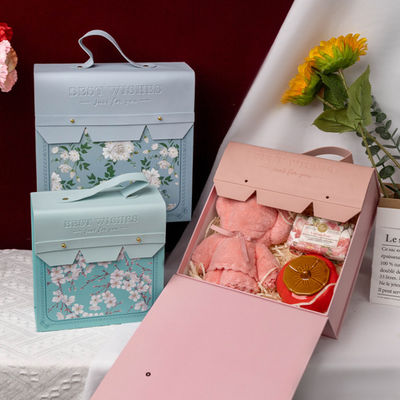Custom High End Desain Pribadi Berguna Kembali Koper Kertas Kotak Hadiah Untuk Anak-anak