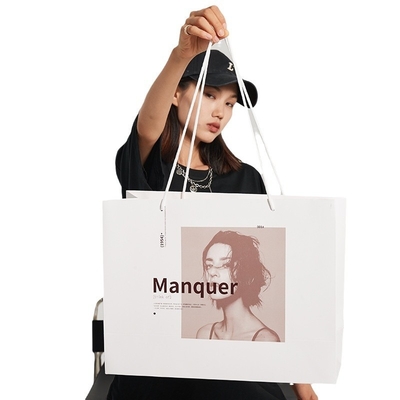 Tas Belanja Mewah Premium Dengan Desain Genggam Ribbon