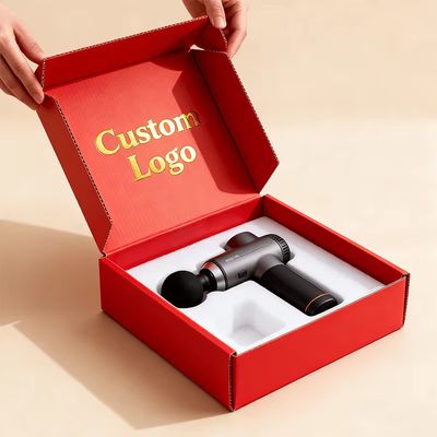 Kotak Pengiriman Kustom Grosir Cetak Warna Penuh Logo Mewah Peralatan Olahraga Daur Ulang