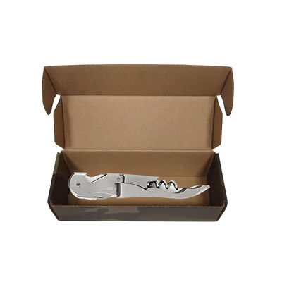 Mailer Box Packaging Electric Wine Opener Set dengan Cork Stopper dan Logo yang dapat disesuaikan