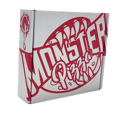 Ukuran Custom Flat Packed Shipping Mailer Box Tiga Lapisan Bergelombang Baju Dalam Pakaian