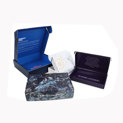 Matte Surface Finish Customize Corrugated Flute Mailer Box untuk Pengiriman dan Pengemasan
