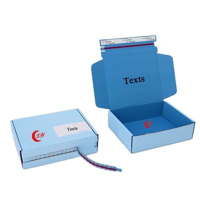 Kotak hadiah kertas bergelombang khusus untuk pengiriman dan pengiriman dalam jumlah besar