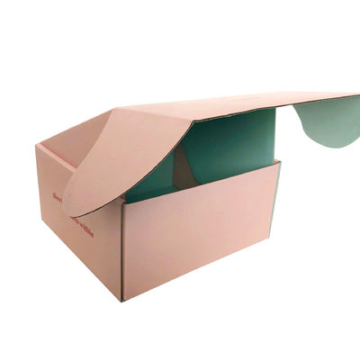 300g CCNB suling Custom Printed Lipat Kraft Mailer Box untuk Pengiriman Produk Rumah Tangga