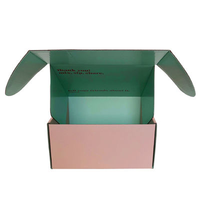 300g CCNB suling Custom Printed Lipat Kraft Mailer Box untuk Pengiriman Produk Rumah Tangga