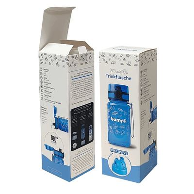 32oz 40oz 50oz Tumbler Packaging Box Custom Kebalikan Tuck End Box