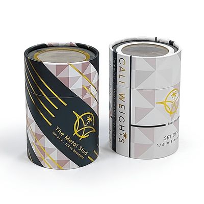 Custom Printed Tube Packaging Box Biodegradable Round Paper Tube Box Untuk Kue