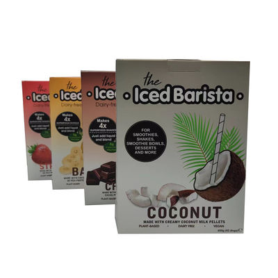 Full Color Folding Paper Custom Cereal Box Packaging Vanishing Printing