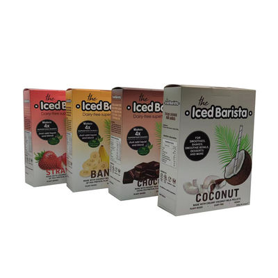 Full Color Folding Paper Custom Cereal Box Packaging Vanishing Printing
