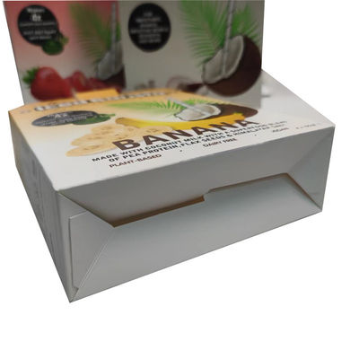 Full Color Folding Paper Custom Cereal Box Packaging Vanishing Printing