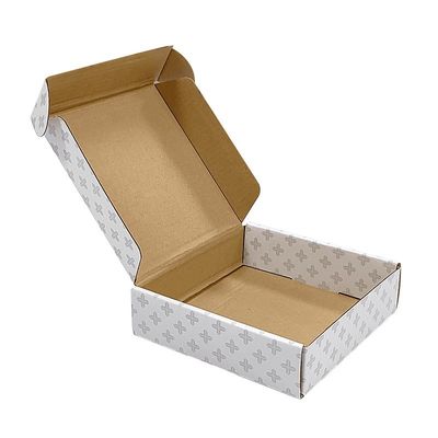 CMYK/PANTONE Printing UV Coating White Shipping Mailer Box untuk kemasan ramah lingkungan