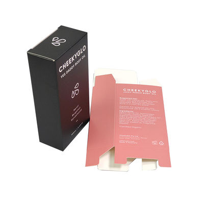 Industri Retail Tuck End Auto Lock Box Untuk Pengemasan Botol Drop Kertas Kecil