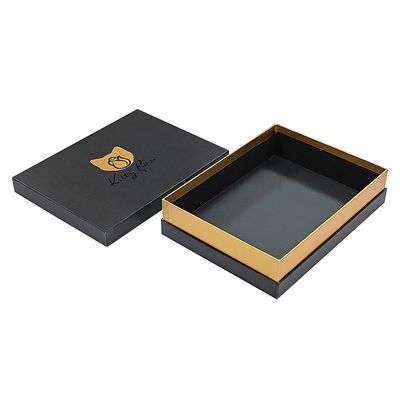 2 Piece Paperboard Rigid Tutup Dan Base Box Dengan Matt Laminasi Dan Sponge Liner