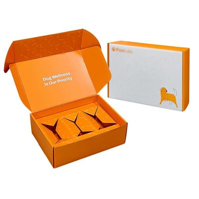 Custom Color Printing Hard Aircraft Mailer Box untuk kemasan pakaian yang aman dan aman