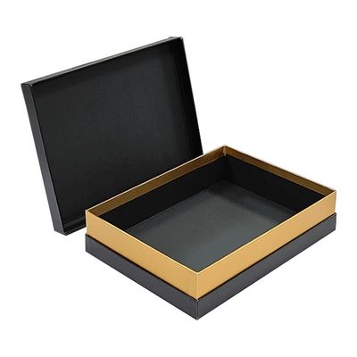 2 Piece Paperboard Rigid Tutup Dan Base Box Dengan Matt Laminasi Dan Sponge Liner
