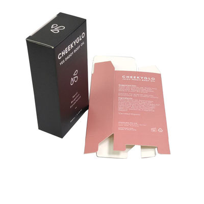 Custom Print Tuck End Auto Lock Box 350gsm 400gsm 500gsm Art Coated Paper Box