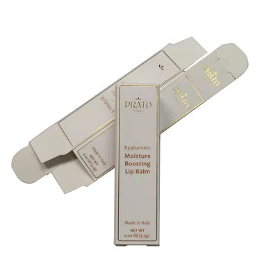 Retail Display Hot Stamping Lipstick Cosmetic Paper Packaging Box dengan desain berwarna-warni