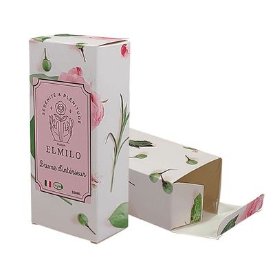Kotak Kemasan Kosmetik Berlapis Kertas Otomatis Bagian Bawah Tuck End Kotak Lipat 350g 500g