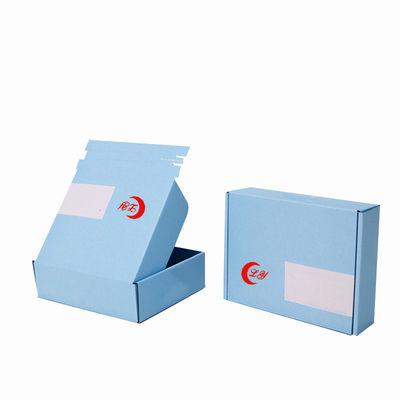 CMYK Color Offest Printing E Commerce Packaging Box Logo dan Ukuran Khusus