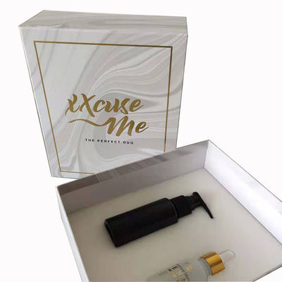 Slide Drawer Spray Dropper Botol Kotak Kemasan Kotak Kemasan Set Hadiah Kosmetik