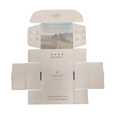 Eco Friendly Custom Corrugated Mailer Box Untuk Kemasan Kosmetik Dan Pakaian