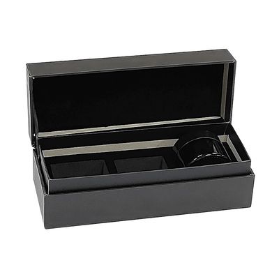 Kertas Clamshell Flip Top Candle Box Packaging untuk Luxury Set Tiga Lilin Hadiah Kerajinan