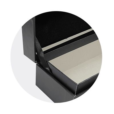 Kertas Clamshell Flip Top Candle Box Packaging untuk Luxury Set Tiga Lilin Hadiah Kerajinan
