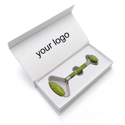 Buku Flap Box Custom Logo Cetak Magnetik Kotak kaku untuk Guasha Jade Gua Sha Roller Tool