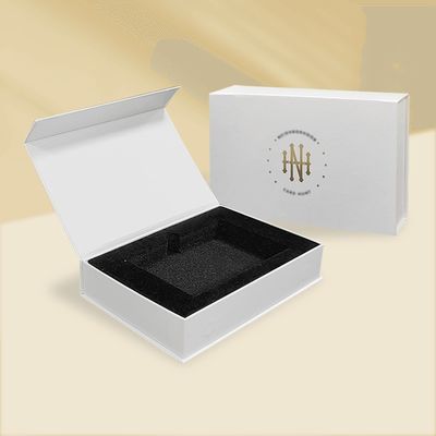Sponge Liner 8x10 Photo Magnetic Rigid Box Custom Size Packaging untuk Album Mewah