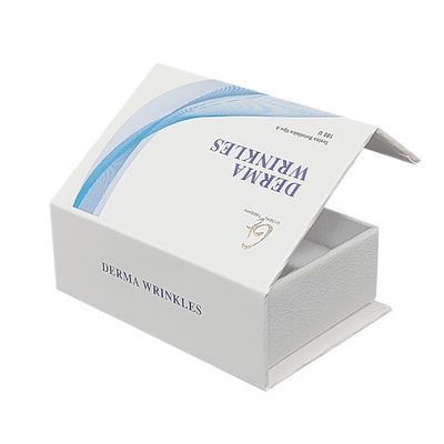 Custom Magnetic Flap Box untuk 10ml 100U Vial Eye Drop Medicine Glass Flask Packaging
