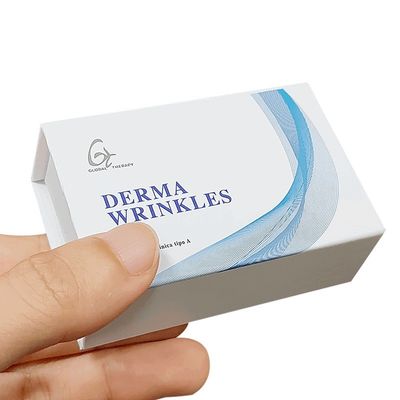 Kotak Hadiah Magnetik yang Disesuaikan untuk Botol Terapi Vial 100U 10ml Laminasi Matt / Glossy
