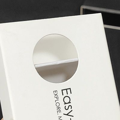Custom Logo Sabun Bunga Kotak Hadiah Pencetakan Sabun Paket Kotak kertas dengan jendela yang jelas