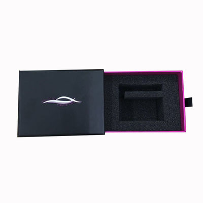 Kotak hadiah kerajinan persegi panjang Matte Laminated Kosmetik Kotak kemasan parfum