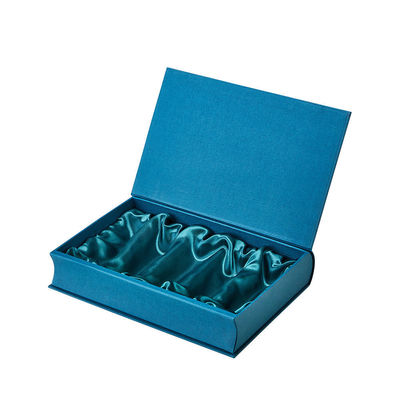 Custom Vintage Magnetic Closure Gift Box Packaging Kertas kaku Kotak buku palsu