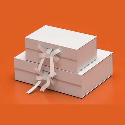 Luxury Magnetic Packaging Box Buku berbentuk kertas Clamshell Box Hadiah Custom Print