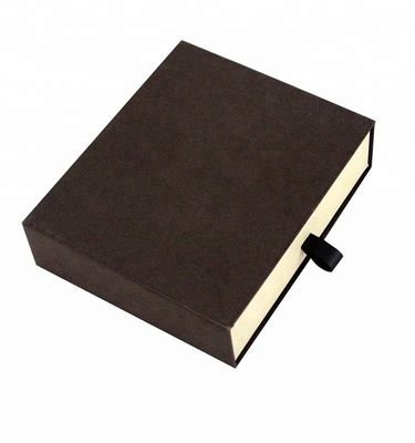 Custom Luxury Sliding Drawer Gift Box CMYK PMS Warna Kertas Daur Ulang Kotak Hadiah
