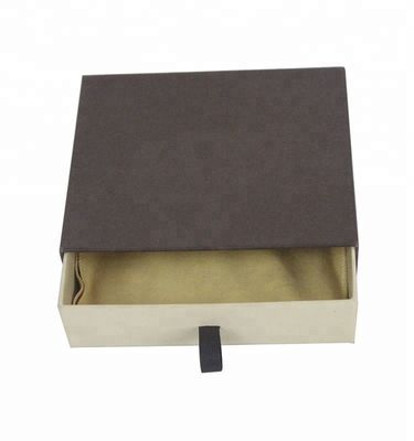 Custom Luxury Sliding Drawer Gift Box CMYK PMS Warna Kertas Daur Ulang Kotak Hadiah