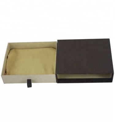 Custom Luxury Sliding Drawer Gift Box CMYK PMS Warna Kertas Daur Ulang Kotak Hadiah
