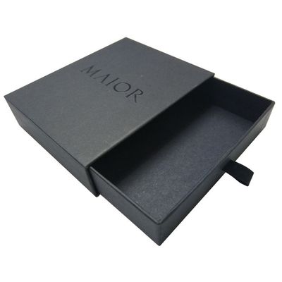 Lidded Style Hitam Flat Pack Kothak Hadiah Kothak Kemasan Berbentuk Hati