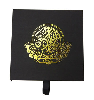 Lidded Style Hitam Flat Pack Kothak Hadiah Kothak Kemasan Berbentuk Hati