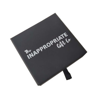 Matte Black Paper Gift Package Box Custom Untuk Perhiasan Jam Tangan Kacamata