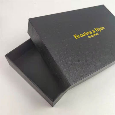 Matte Black Paper Gift Package Box Custom Untuk Perhiasan Jam Tangan Kacamata