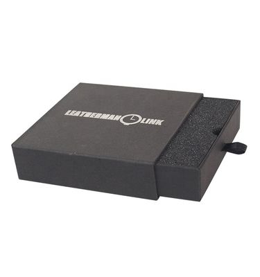 Matte Black Paper Gift Package Box Custom Untuk Perhiasan Jam Tangan Kacamata
