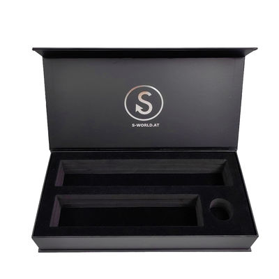 Custom Logo Grey Board Magnetic Box dengan Magnetic Closure dan EVA Insert TUV Verified