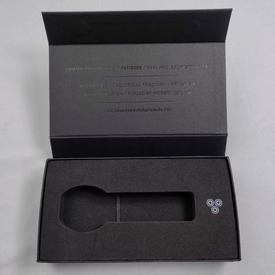 Kotak Kemasan Kertas Hadiah Transparan Custom Kotak Kardus Dengan Tutup Magnetik